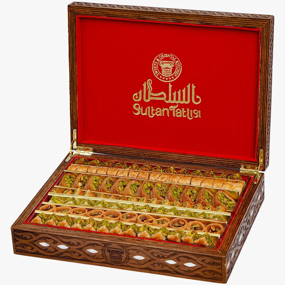 حلو عربي علبة موزاييك صغيرة / رسم